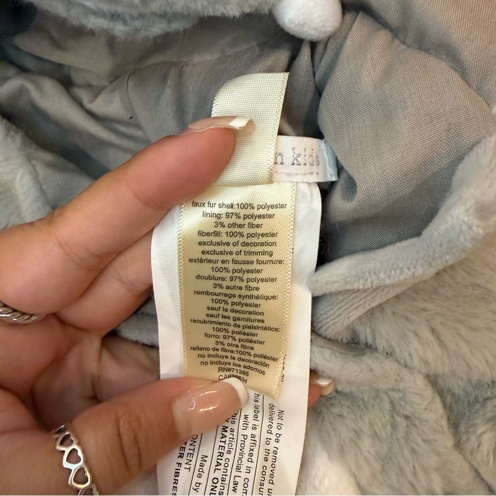 Pottery Barn Gray Hippo Baby Costume - Picture 10 of 14